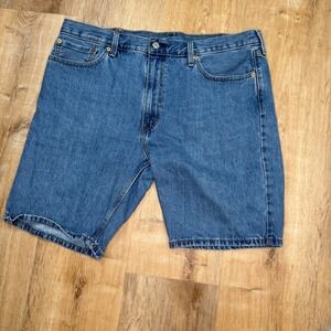 Levi's 405 Denim Jean‎ Shorts Mens Size 40 Regular Fit Blue Casual